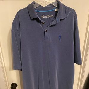 Caribbean navy polo. Super soft